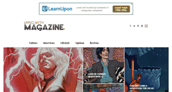 Desktop Screenshot of livingmythmagazine.com
