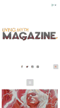 Mobile Screenshot of livingmythmagazine.com